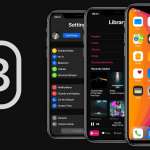 Imágenes del modo oscuro de iOS 13