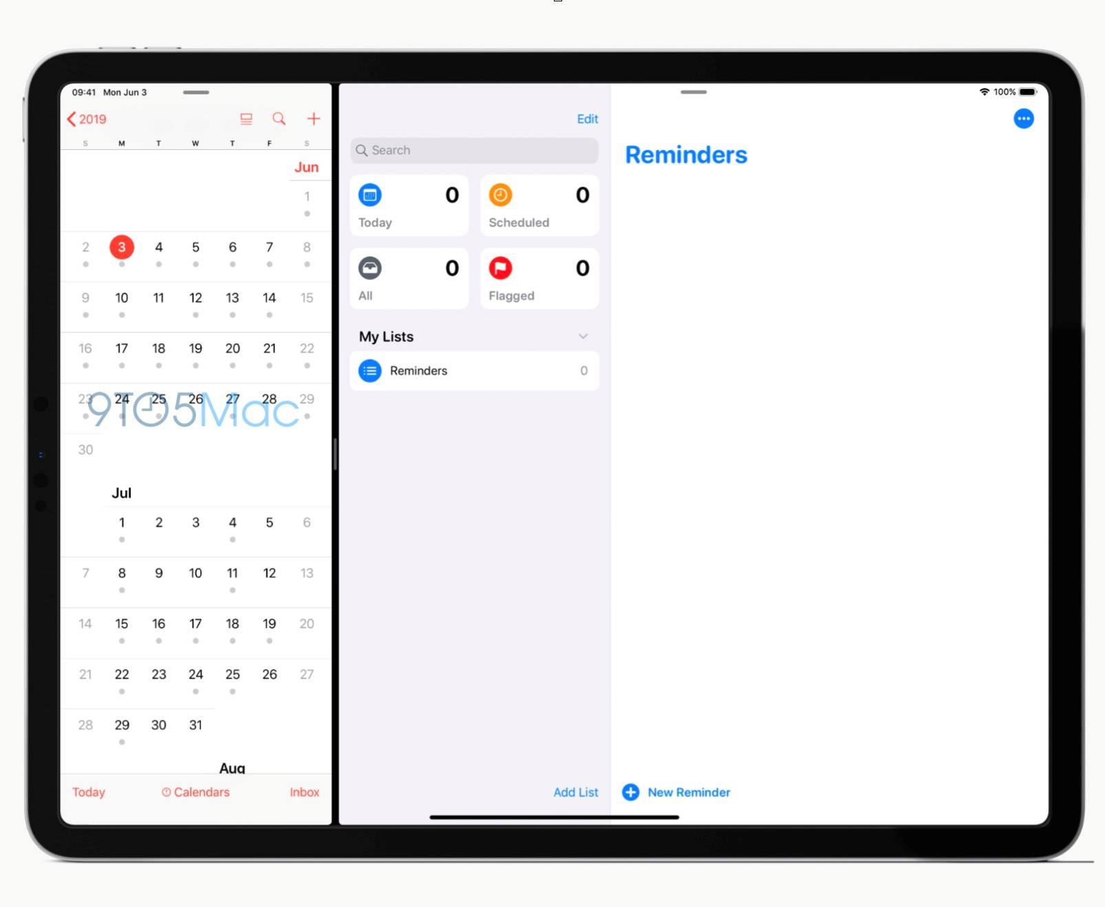 iOS 13 imagini reminders