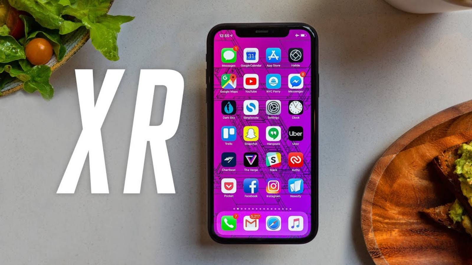 Kolorowe obrazy iPhone'a XR 2019