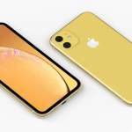 Images de conception de l'iPhone XR 2019