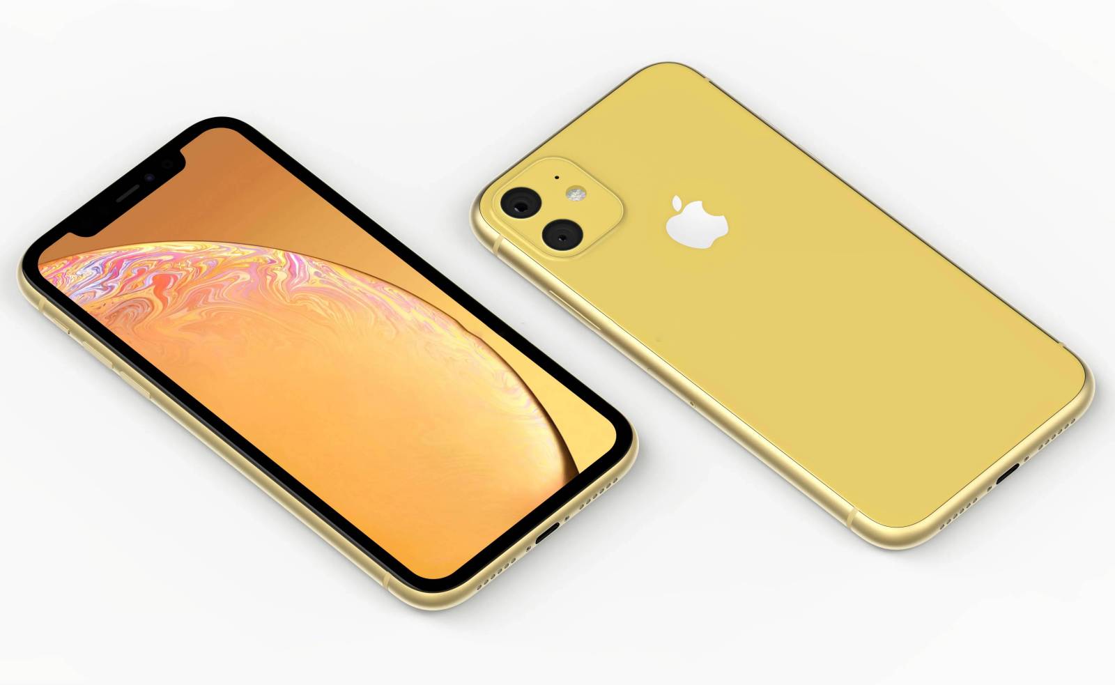 iPhone XR 2019 ontwerpafbeeldingen