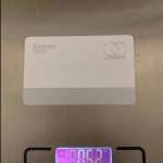 Apple Card images weight