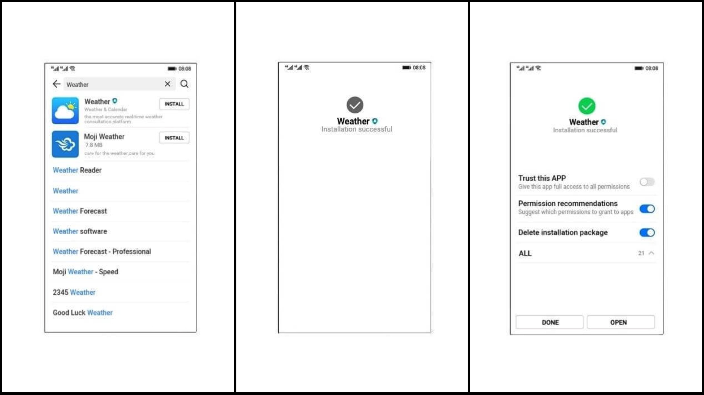 Reemplazo del sistema operativo Huawei ark android