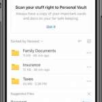 Microsoft OneDrive Personal vault