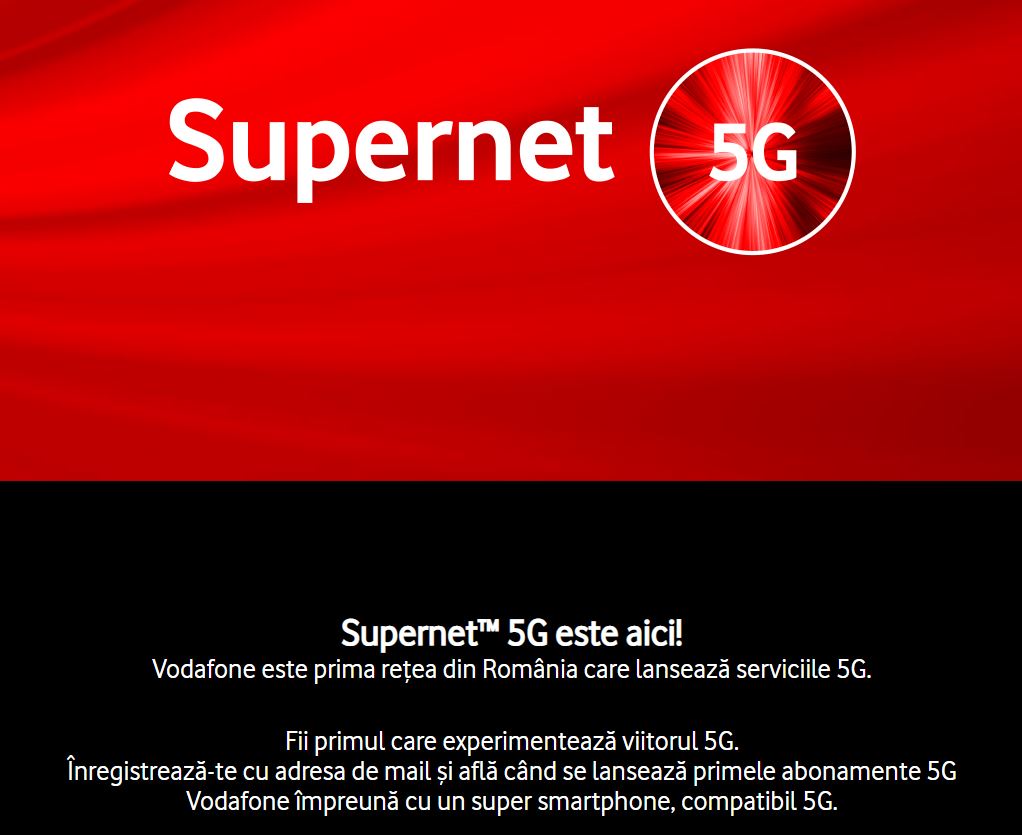 RCS & RDS hebzuchtige Vodafone 5g-abonnementen