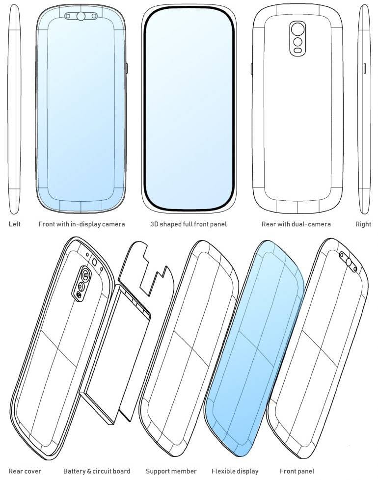 Samsung GALAXY S11 gebogen 3D-scherm