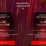 Vodafone abonamente 5g red infinity xiaomi mi mix 3