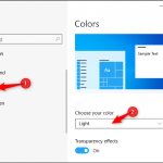 Lekki motyw Microsoftu dla systemu Windows 10