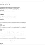 Setarile Windows 10 pentru limitarea vitezei de download a actualizarilor.