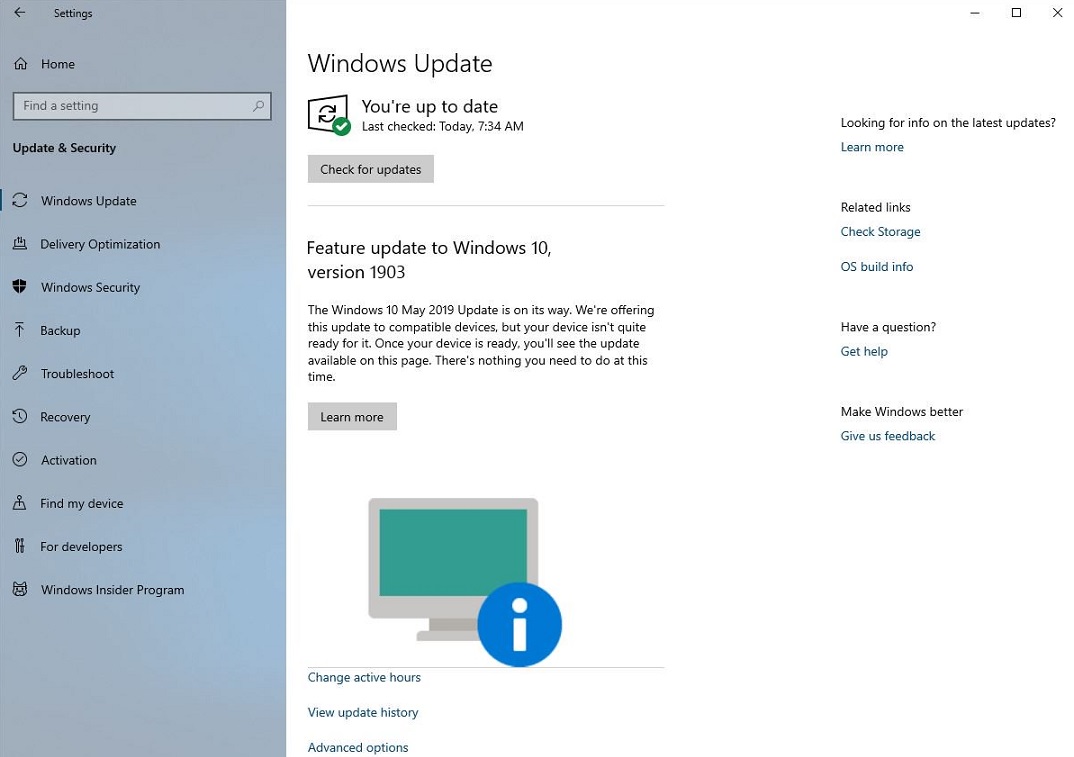 Windows 10-update geblokkeerd