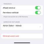dodaj kartę płatniczą Apple iPhone iPad Usuń