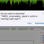 iOS 13 Safari iPad MP3 herunterladen
