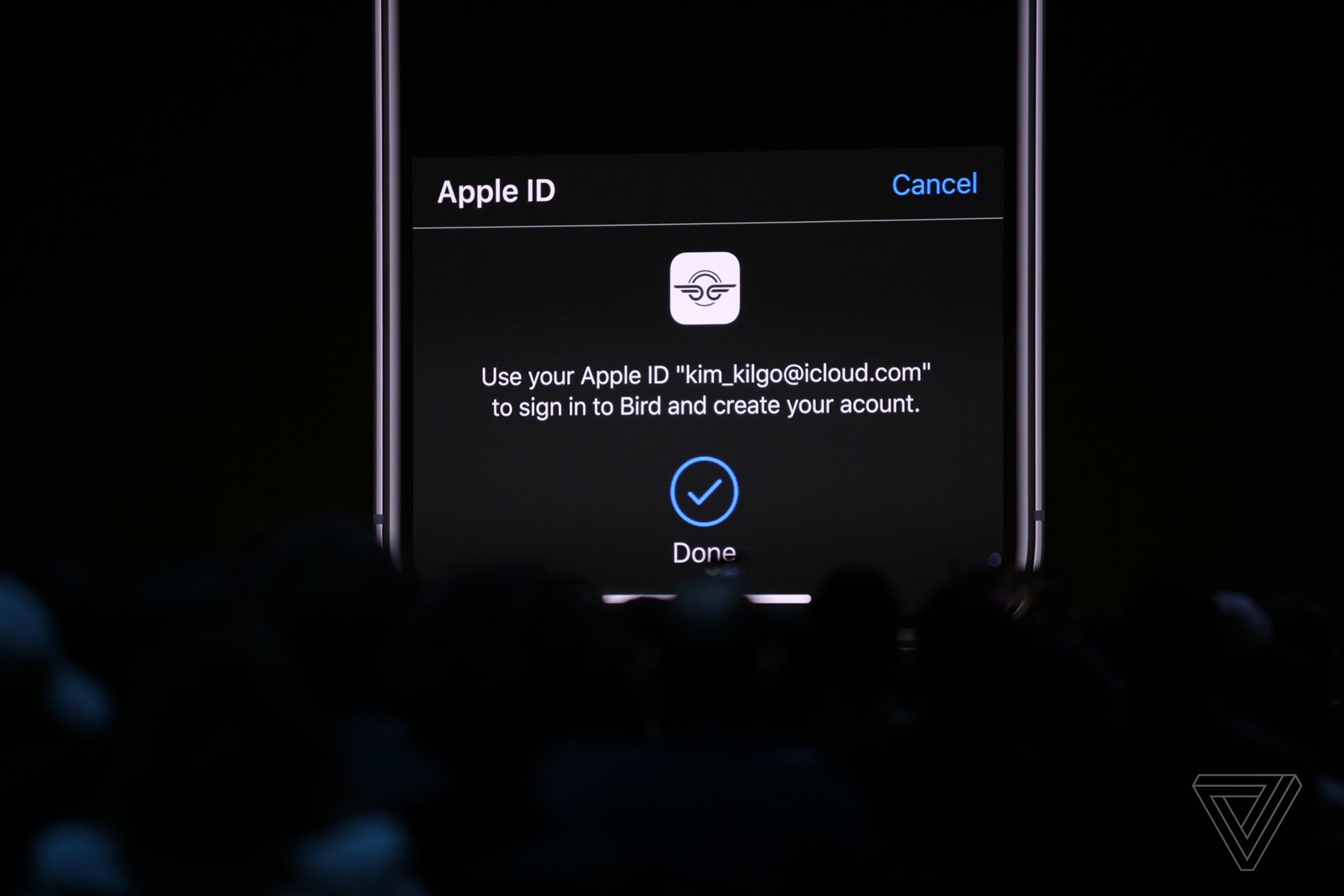 iOS 13 login security