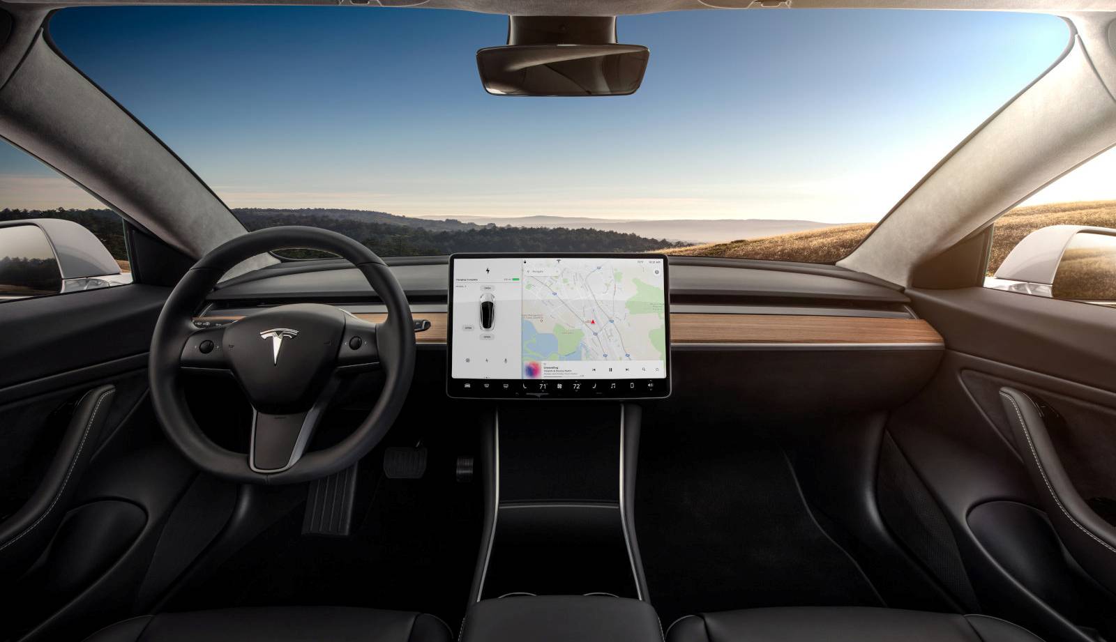 tesla-stuurprogramma's voor automatische piloot