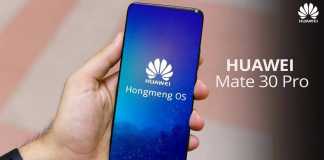 Recorte del Huawei MATE 30 PRO