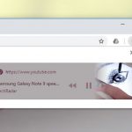 Pulsante musica video di Google Chrome