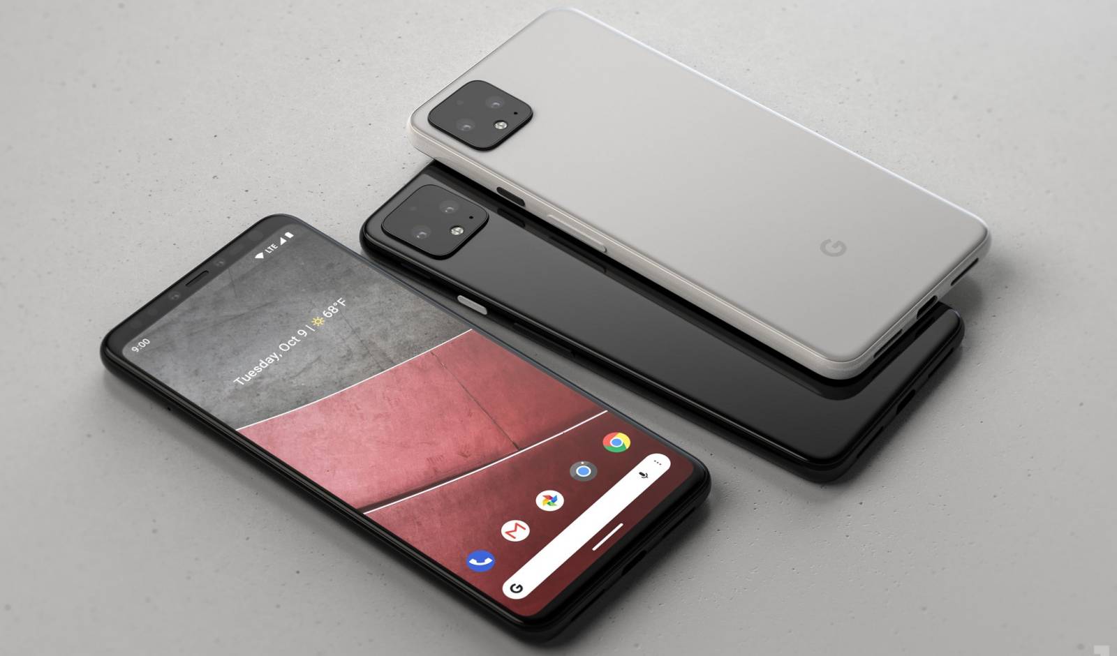 Google Pixel 4 XL sembra soddisfatto