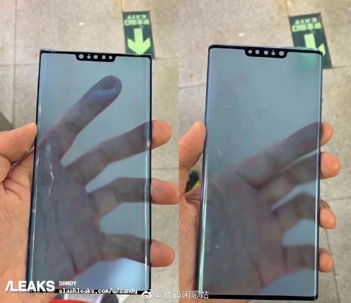 Huawei MATE 30 PRO Panoul Frontal apare in PRIMA IMAGINE foto