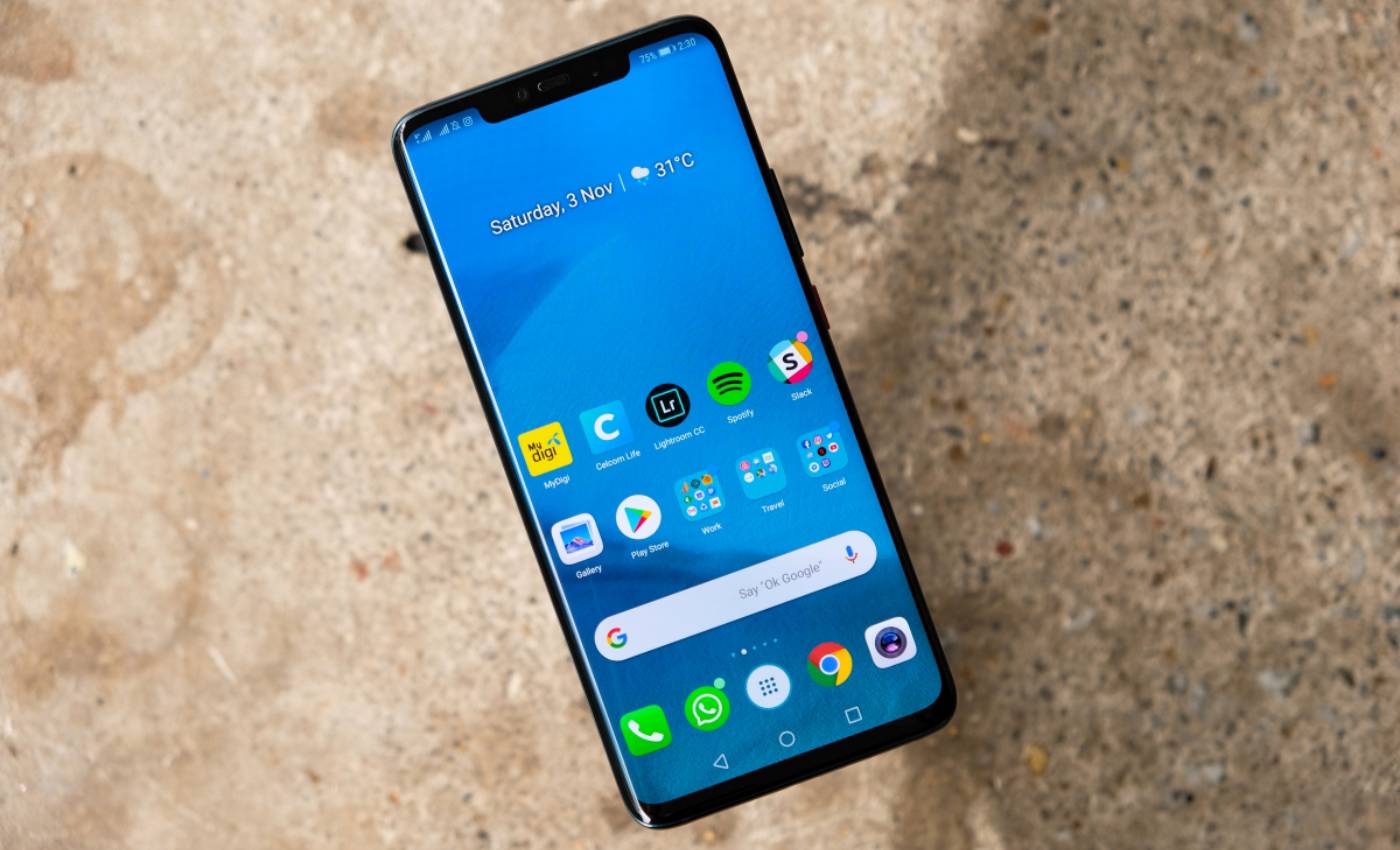 Huawei MATE 30 PRO curved screen