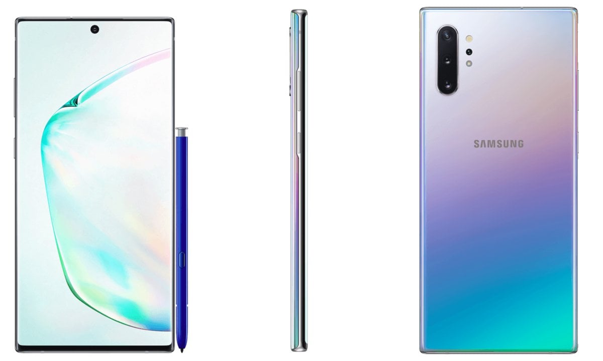 Zdjęcie aparatu Huawei P30 PRO Samsung GALAXY NOTE 10 Plus