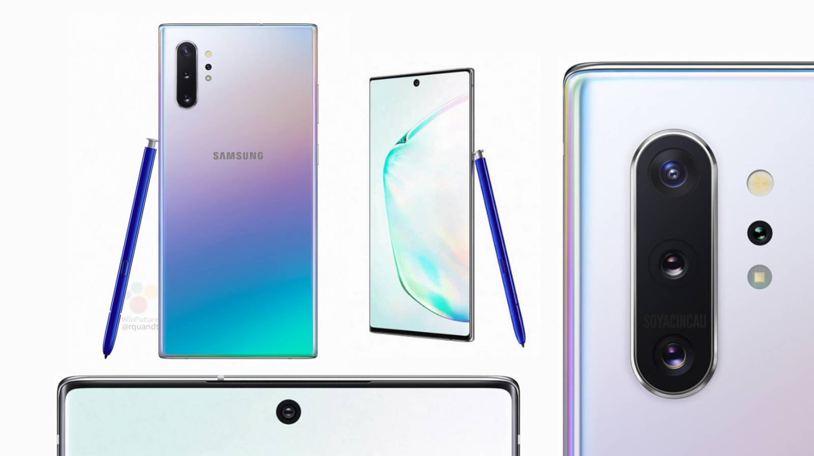 Samsung GALAXY NOTE 10 Plus RECORD ULUITOR pentru Ecran margini