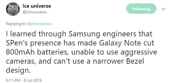 Samsung GALAXY NOTE 10 dårlig beslutning