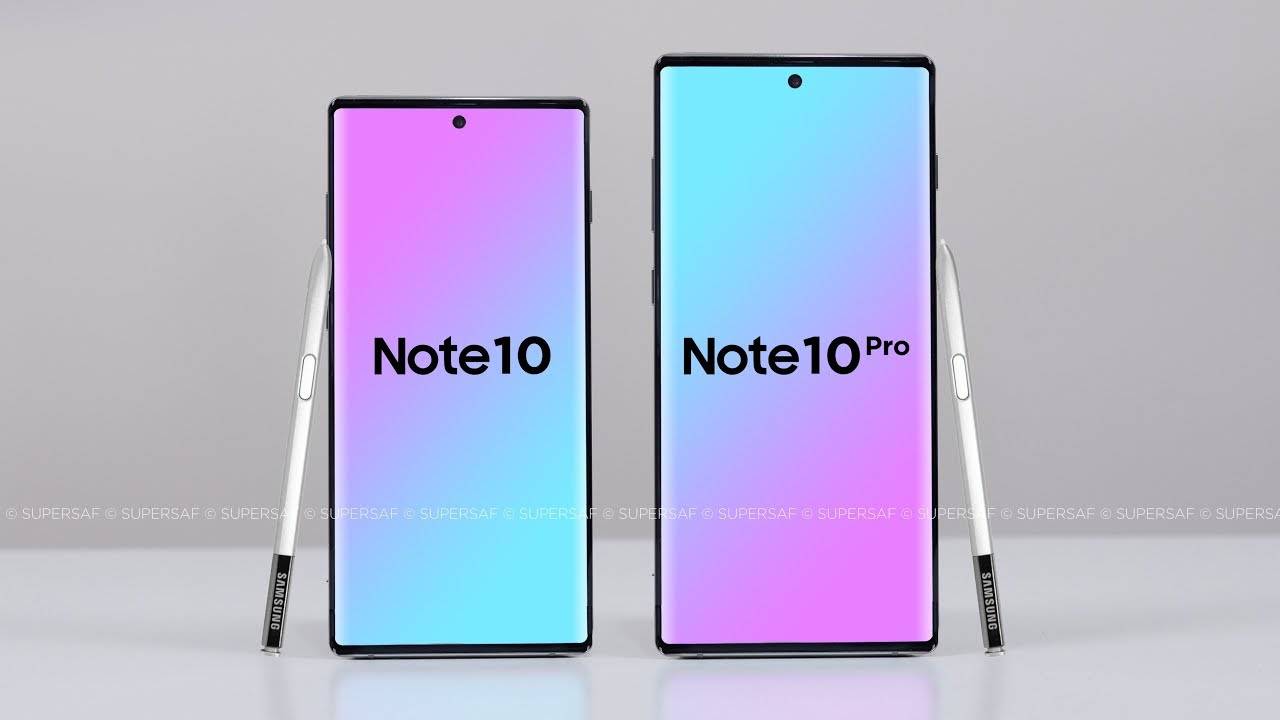 Samsung GALAXY Note 10 uitnodiging