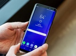 Mise au point en direct du Samsung GALAXY S9