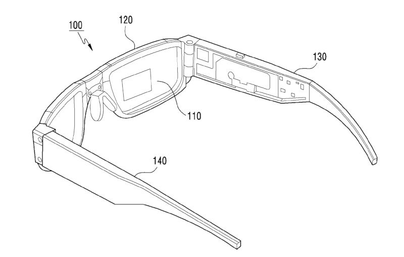 Samsung ochelari pliabili realitate augmentata