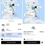 Uber Comfort Masini NOI beneficii