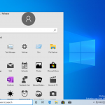 Windows 10. NY Startmeny visas i den första fotobilden