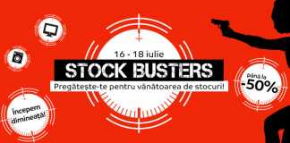 emag stock busters reduceri 16 iulie