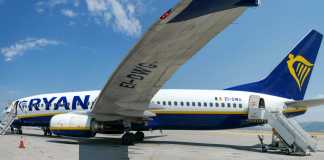 Gefahr durch die Nutzung von Flugzeugtelefonen Ryanair