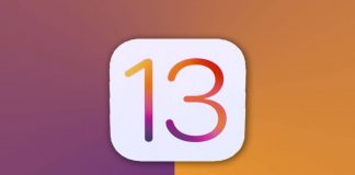Emplacement iOS 13