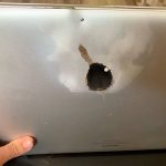 MacBook Pro 15 inch batterij ontplofte