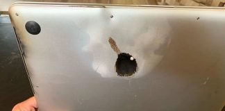 eksplodowała bateria macbooka pro 15 cali