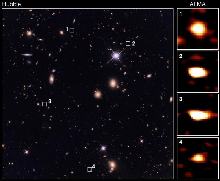 La FANTASTICA immagine delle Galassie VECCHIA DI MILIARDI DI ANNI alma