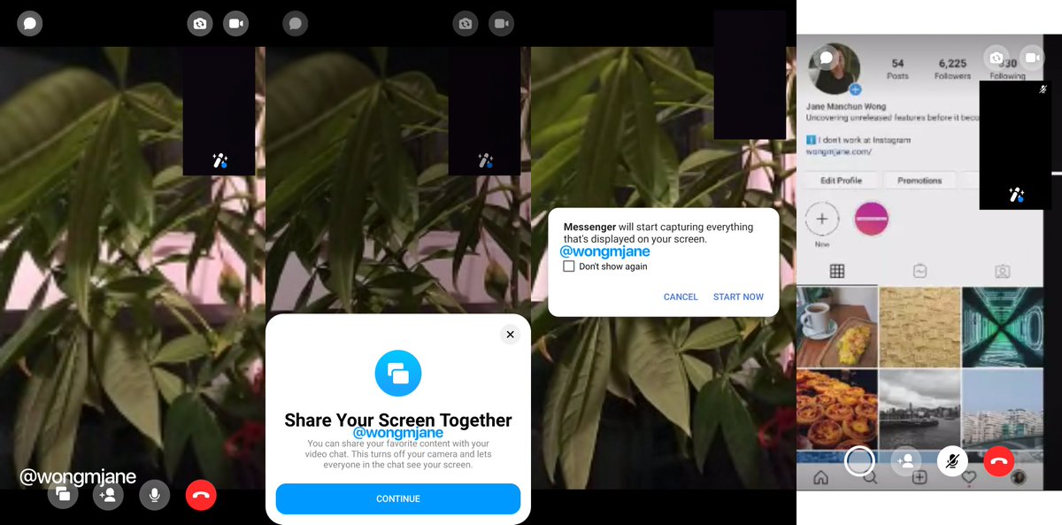 Noua Functie SURPRIZA in Facebook Messenger pentru Telefoane screen sharing Noua Functie SURPRIZA in Facebook Messenger pentru Telefoane screen sharing