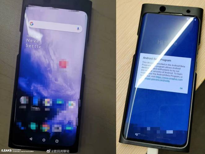 OnePlus 7T PRO näkyy tänään ENSIMMÄISESSÄ kuvassa faneille