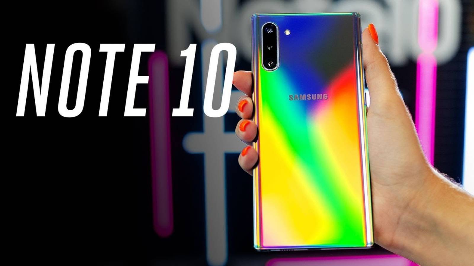 PRECIO Samsung GALAXY NOTA 10 y Note 10 Plus emag naranja