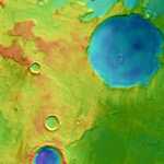 Planeten Mars. Nya OTROLIGA bilder har EN FANTASTISK topografisk MÄNSKLIGHET