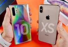 Samsung GALAXY NOTE 10 Plus FÖRSTÖR iPhone XS Max (VIDEO)