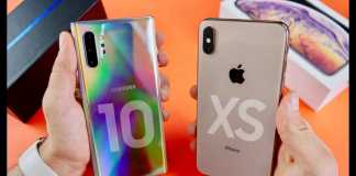 Samsung GALAXY NOTE 10 Plus FÖRSTÖR iPhone XS Max (VIDEO)