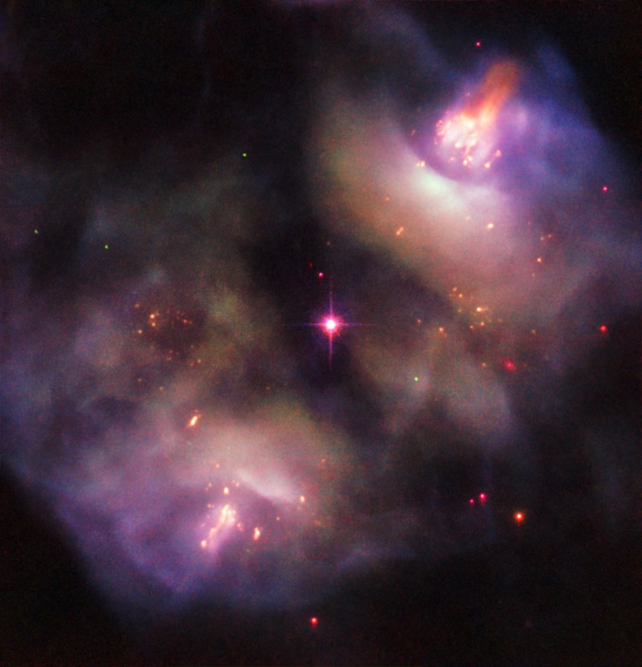 Supernova. Imaginea INCREDIBILA cu MOARTEA unei MARI Stele hubble