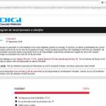 Alerta de phishing DIGI MOBIL