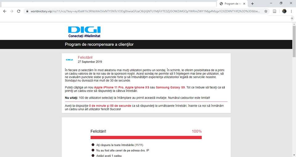 DIGI MOBIL phishing alerta