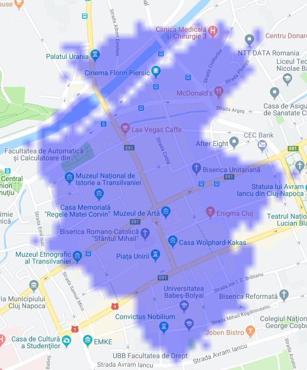 Zasięg Digi Mobil 5G Kluż-Napoka