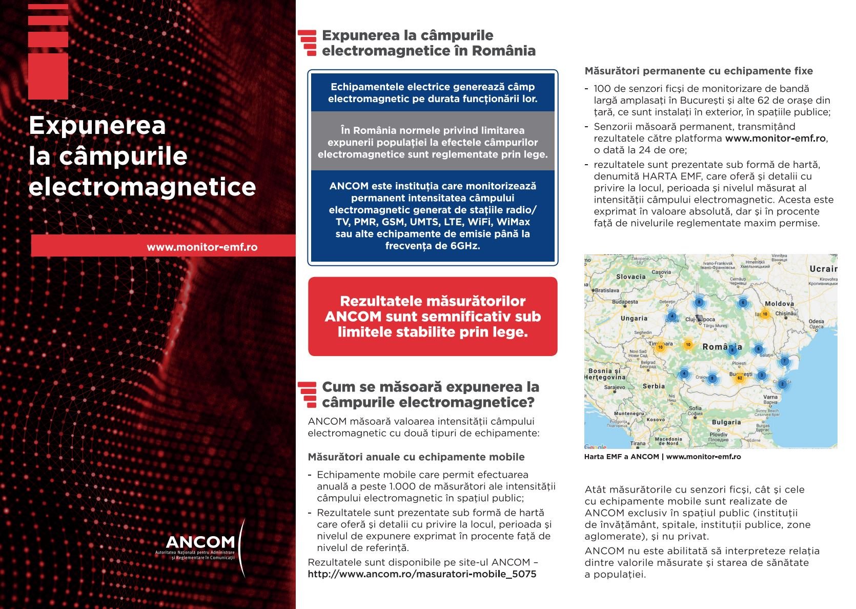 Digi Mobile. Telekom, Vodafone, Orange ancom emf radiation leaflet