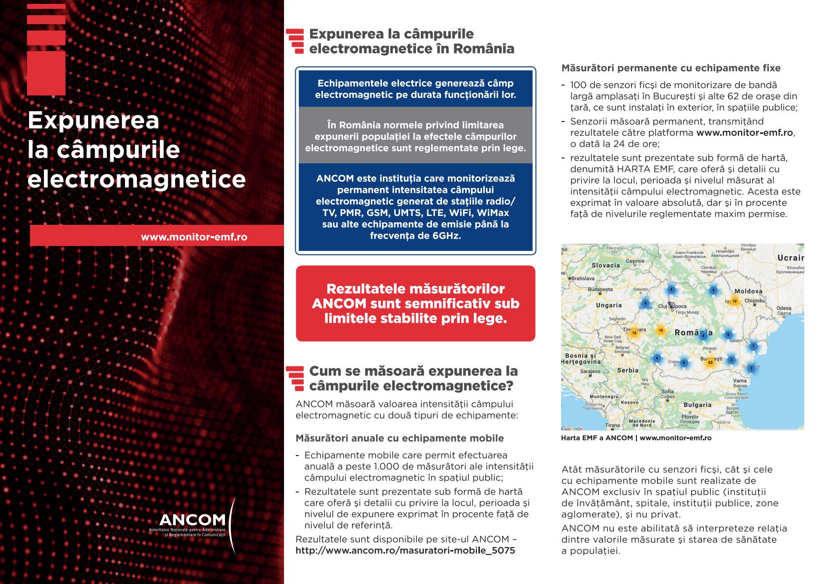 Digi Mobiel. Telekom, Vodafone, Orange ancom emf stralingsbrochure