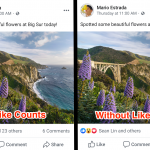 Facebook nasconde i Mi piace alle immagini